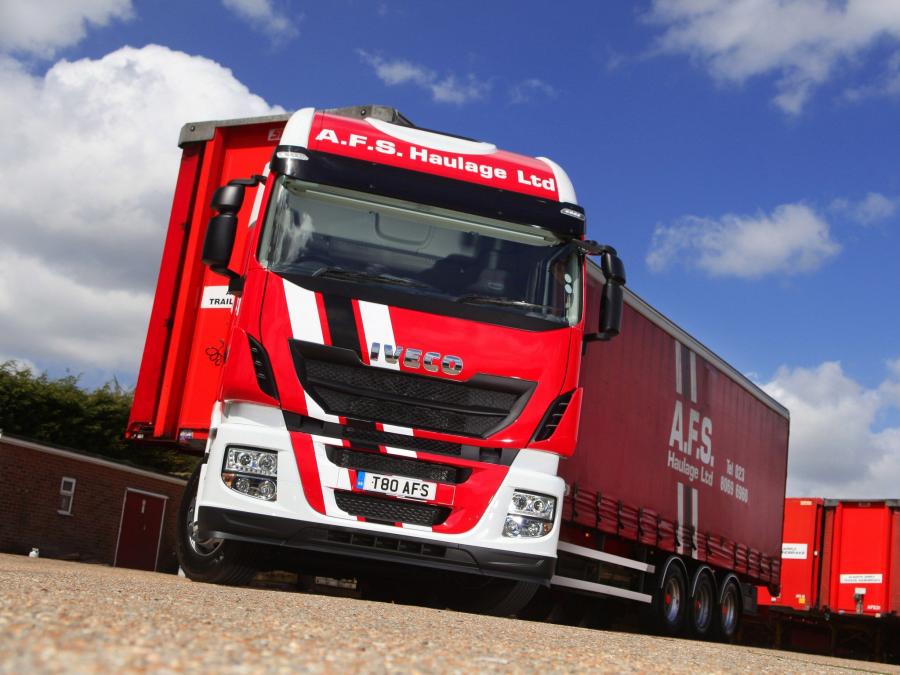  Iveco Stralis Hi-Way 460 6x2 2013 года  (UK) (фото 5 из 8)